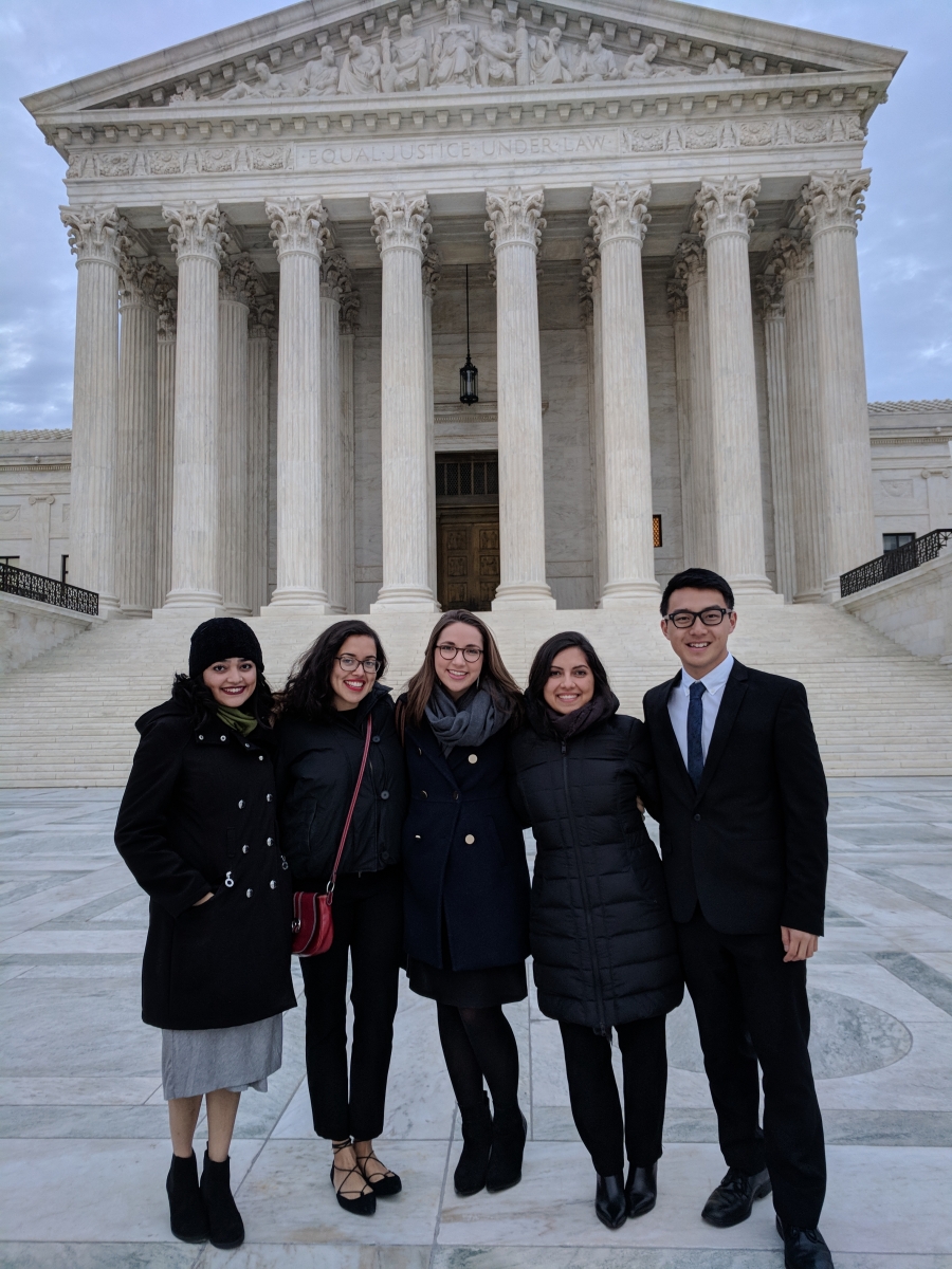PAFs volunteer at President LeBlanc's inauguration dinner at the Supreme Court.