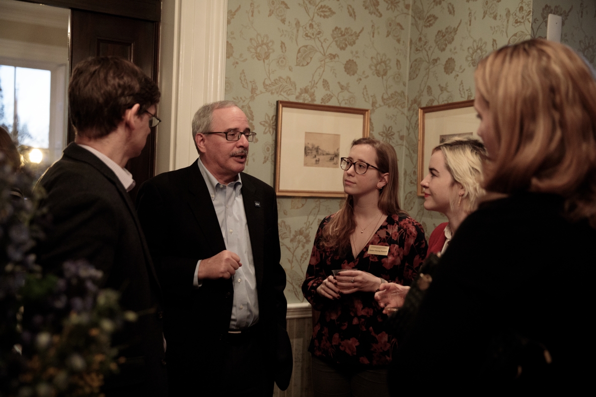 PAF Spring Training Reception at F Street House with President LeBlanc