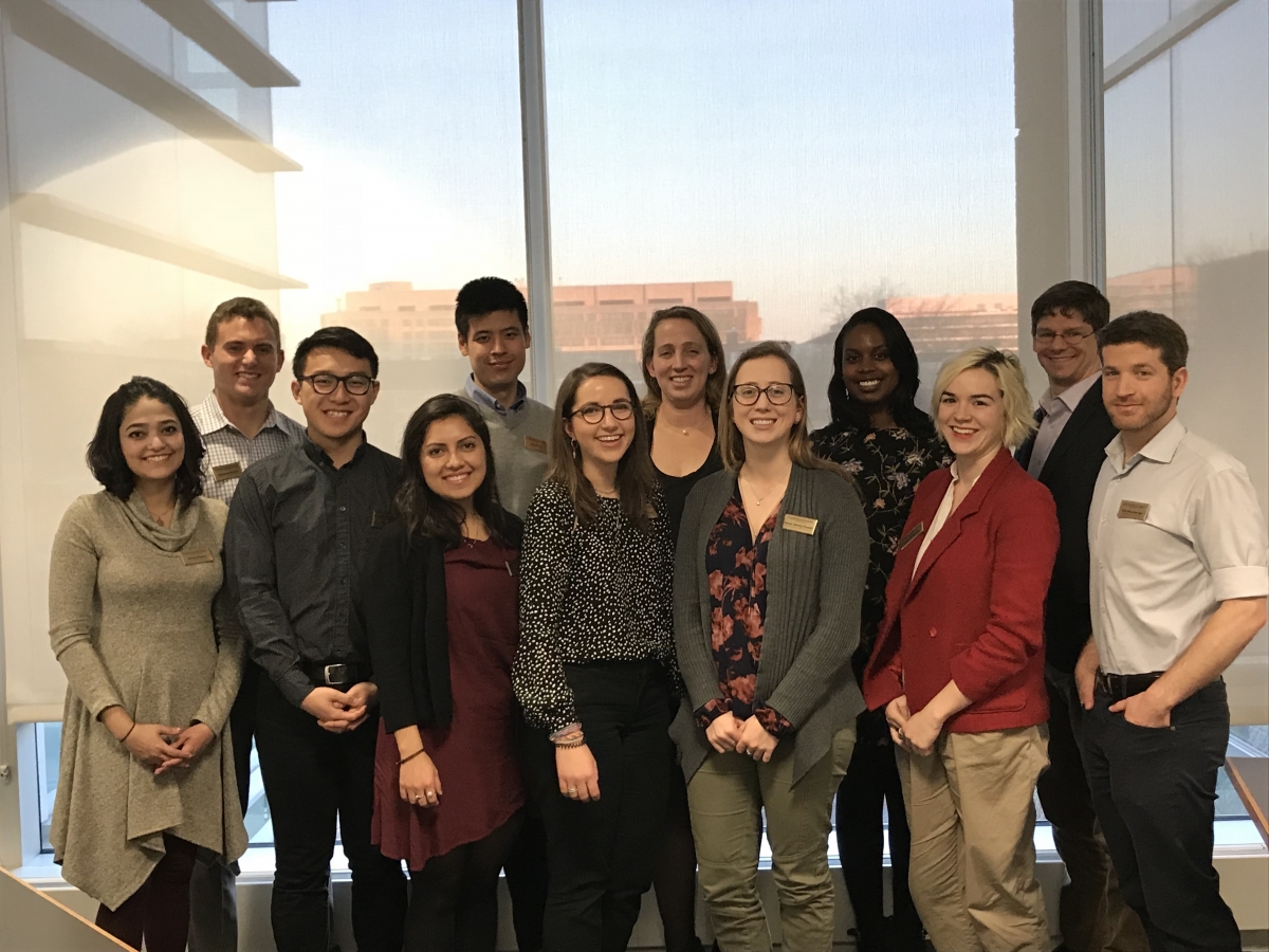 PAf Alumni Darrin Kayser, Samantha Byrd and Meredith (Waters) Barnes joins current Fellows.