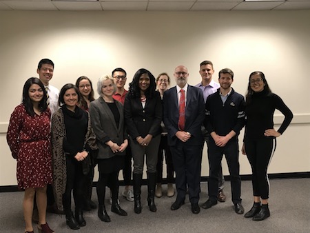 Fellows Meet with Vice Provost Caroline Laguerre-Brown and Senior Counsel Richard Weitzner about Academic Freedom at GW