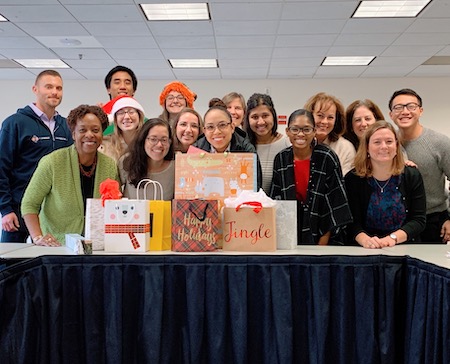 Season's Greetings: Fellows' Secret Snowflake gift exchange